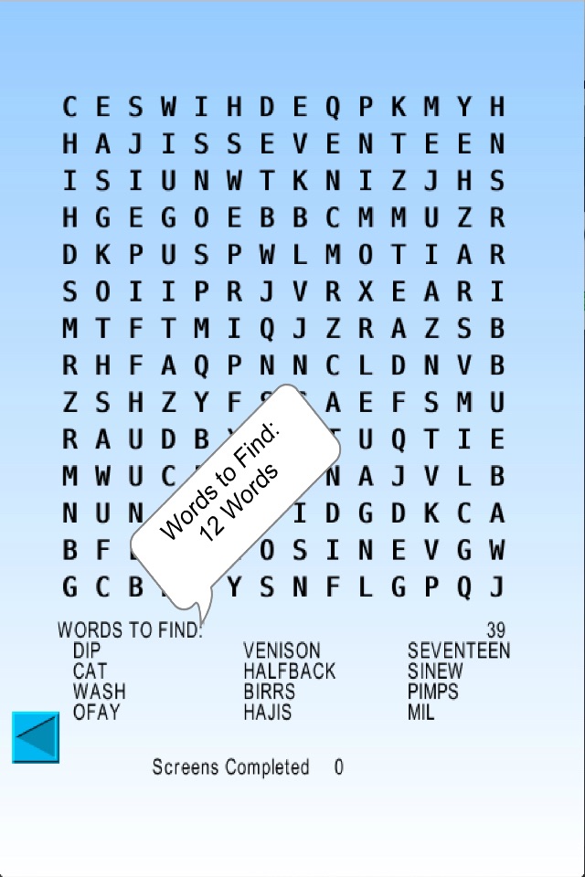 Word Search Blitz, blitz rounds of wordsearch screenshot 4