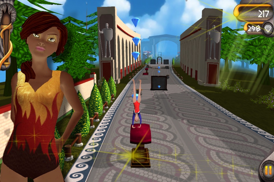 Gym Runner - The Endless Gymnastics Adventure! screenshot 3