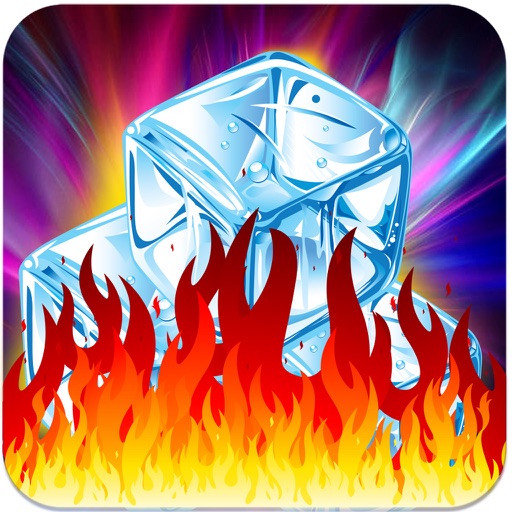 Frozen Fire Cube (Don't Burn Your Finger) Icon