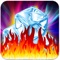 Frozen Fire Cube (Don't Burn Your Finger)