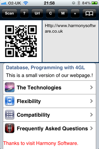 QR-Code and Barcode Scanner & Generator with Control from file option screenshot 3