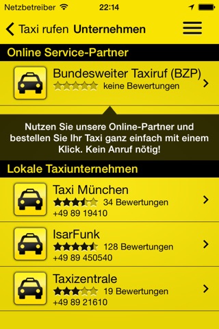 cab4me - Die Taxi-App. screenshot 2
