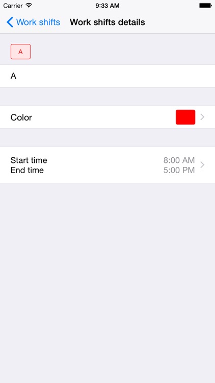 Work Shifts Calendar screenshot-3