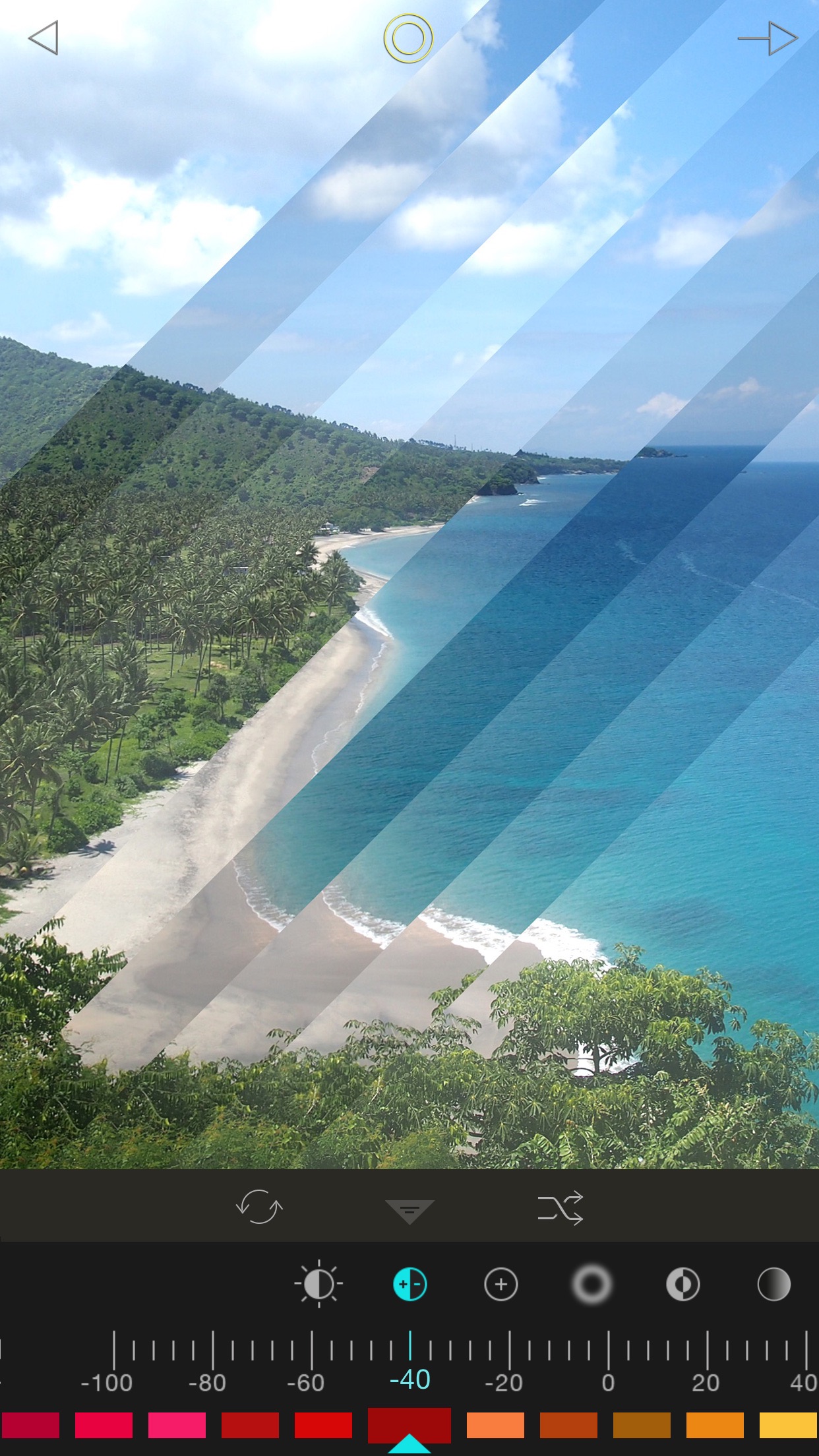 Screenshot do app Fragment - Prismatic Photo Effects