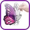 Artist Violet - How to draw Butterflies