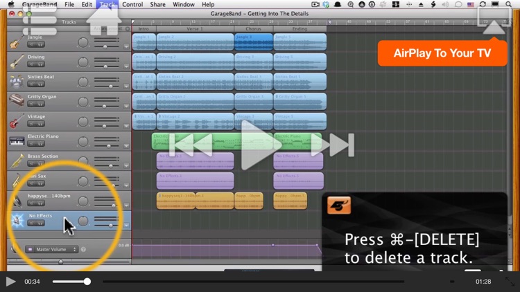 Course For Garageband '11 101 - Core Garageband '11