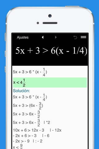 Inequality Calculator screenshot 2