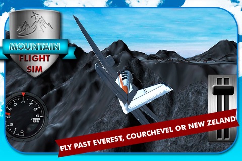 Mountain Flight Simulator 3D screenshot 2
