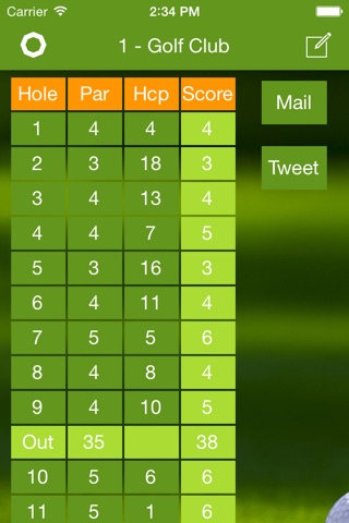 1-Golf Club : Customise GPS and ScoreCard App for You and Your Golf Club Members and Visitors screenshot 3
