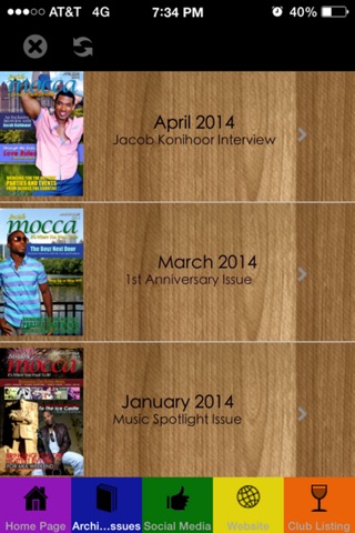 Mocca Magazine The App screenshot 2