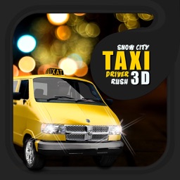 snow city taxi driver rush