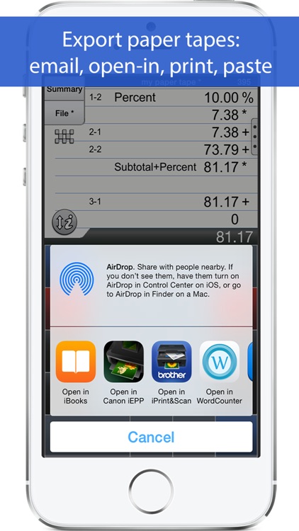Adding Machine 10Key iPhone screenshot-4