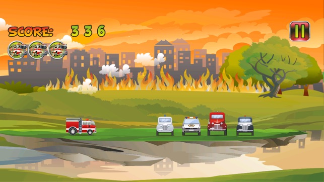 Fire Truck Runner(圖2)-速報App