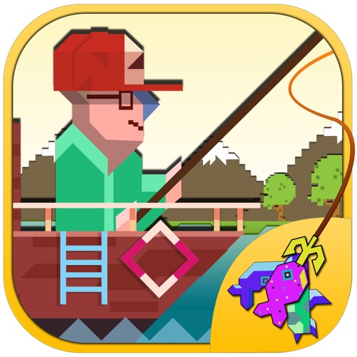 Mr. Man 8 Adventure - Splashy Bit Fishing 3D Game Icon