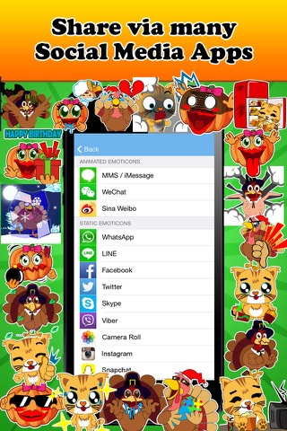 Emoji Kingdom - Christmas Turkey Emoticons screenshot 3