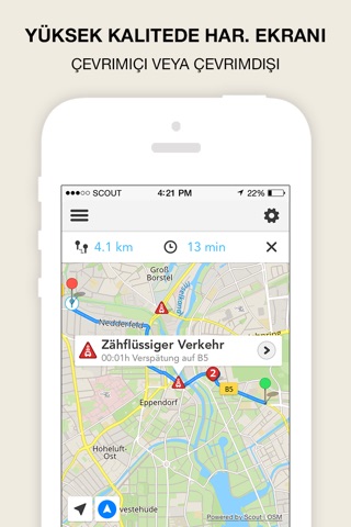 GPS Navigation, Maps & Traffic - Scout screenshot 3