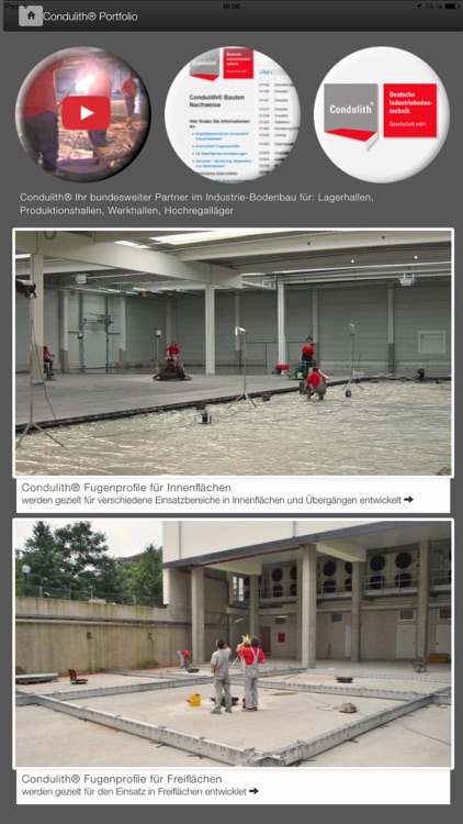 Condulith Technik App - Fugenprofile und technische Skizzen screenshot-3