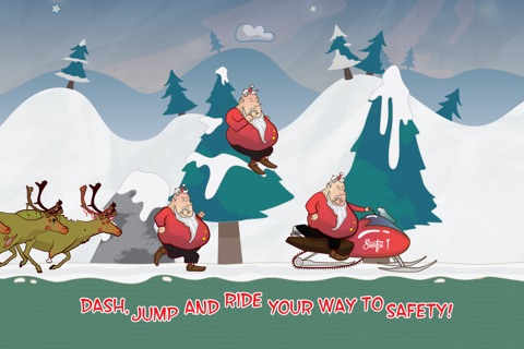 Santa Dash - Free Christmas Game screenshot 3