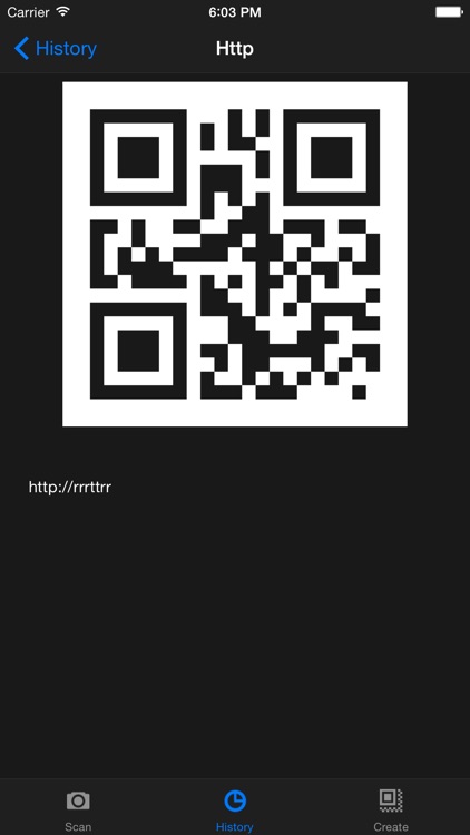 Read QR code, management, create QR's