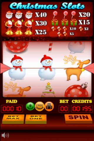 Christmas Slots - Fun Holiday Game screenshot 3