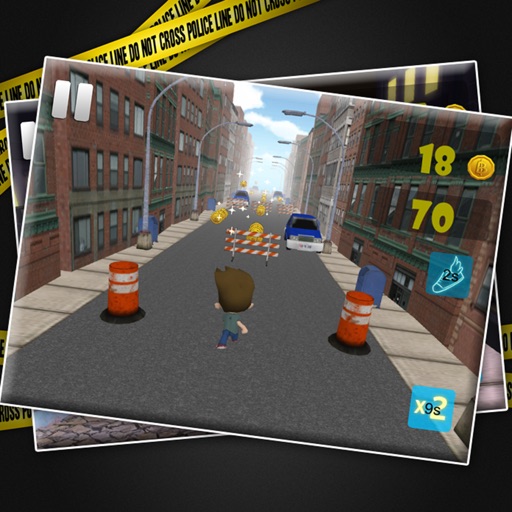 Urban Endless Running Game 3D Icon