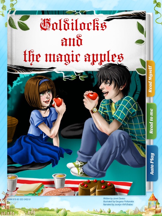 Goldilocks and the Magic Apples - Have fun with Pickatale while learning how to read!