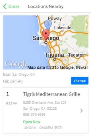 Tigris Mediterranean Grille screenshot 2