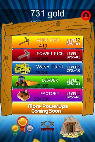 Gold Rush Clicker - Nuggets and Bars Miner Fever screenshot 4