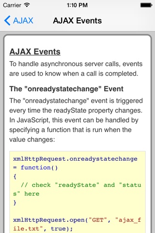 AJAX Pro Quick Guide screenshot 4