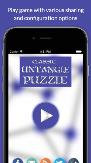 Classic Untangle Puzzle(圖1)-速報App