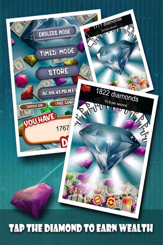 Diamond Tap - Click to get Rich - Free Game! screenshot 2
