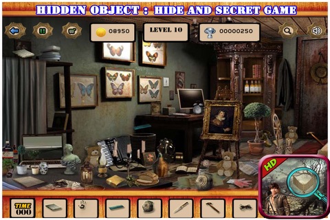 Hidden Object : Hide And Secret Game screenshot 2