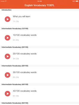 Game screenshot English Vocabulary TOEFL for iPad mod apk