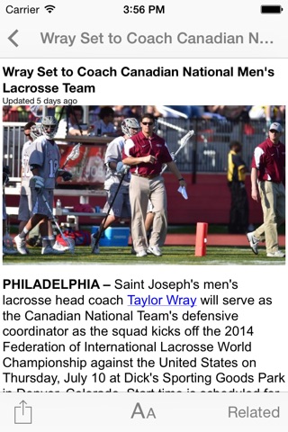 Saint Joseph's Hawks screenshot 4