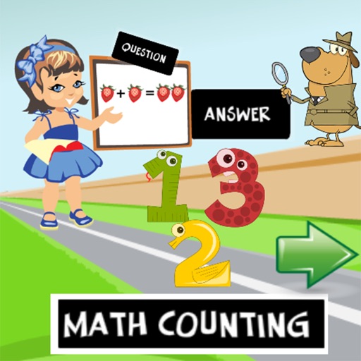 Mathematical counting for kids iOS App