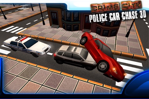 Crime City Police Car Chase 3D - Drive Cops Vehicles and Chase the Robbers screenshot 3