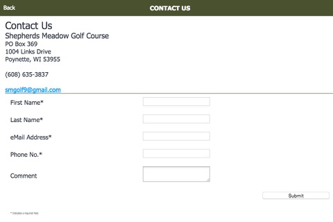 Shepherds Meadow Golf Course screenshot 2