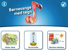 Game screenshot Børnesange med tegn mod apk