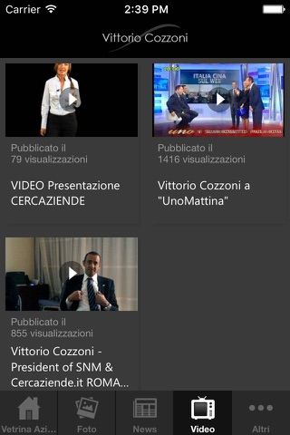 Vittorio Cozzoni consulenza web marketing screenshot 2
