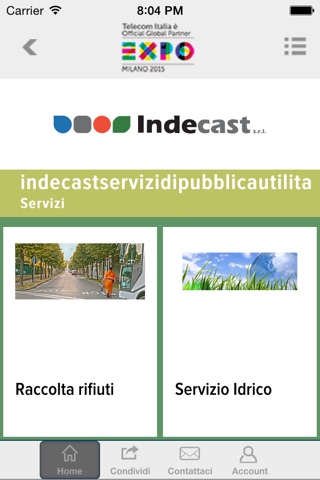 Indecast servizi di pubblica utilita screenshot 2