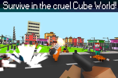 Cube War: City Battlefield 3D screenshot 2