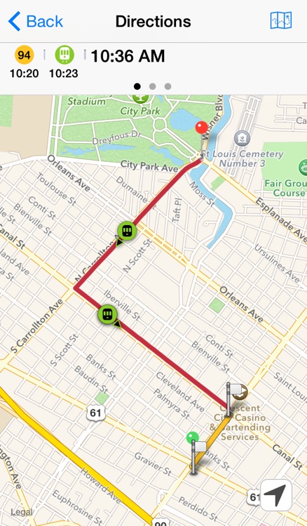 NOLA Transit: realtime data and directions for New Orleans public transit system