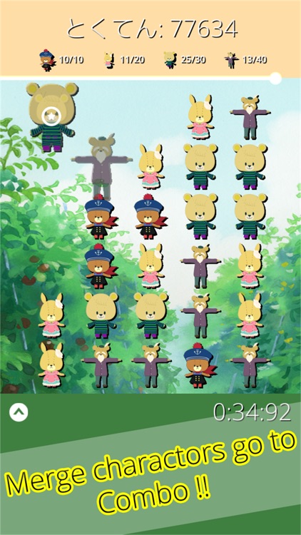 TINY TWIN BEARS LuluLolo Puzzle - Merge and Chain Combo !! screenshot-3