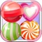 Candy Match 4 Sliding Puzzle - Sugar Sweet Square Connect: Free Game