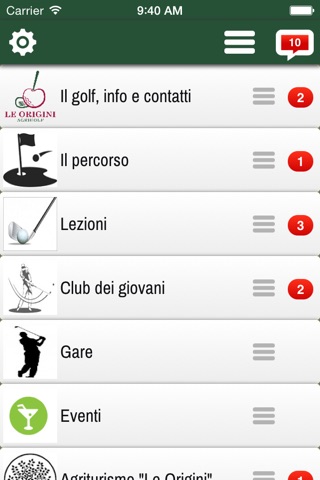 Mantova Golf screenshot 2