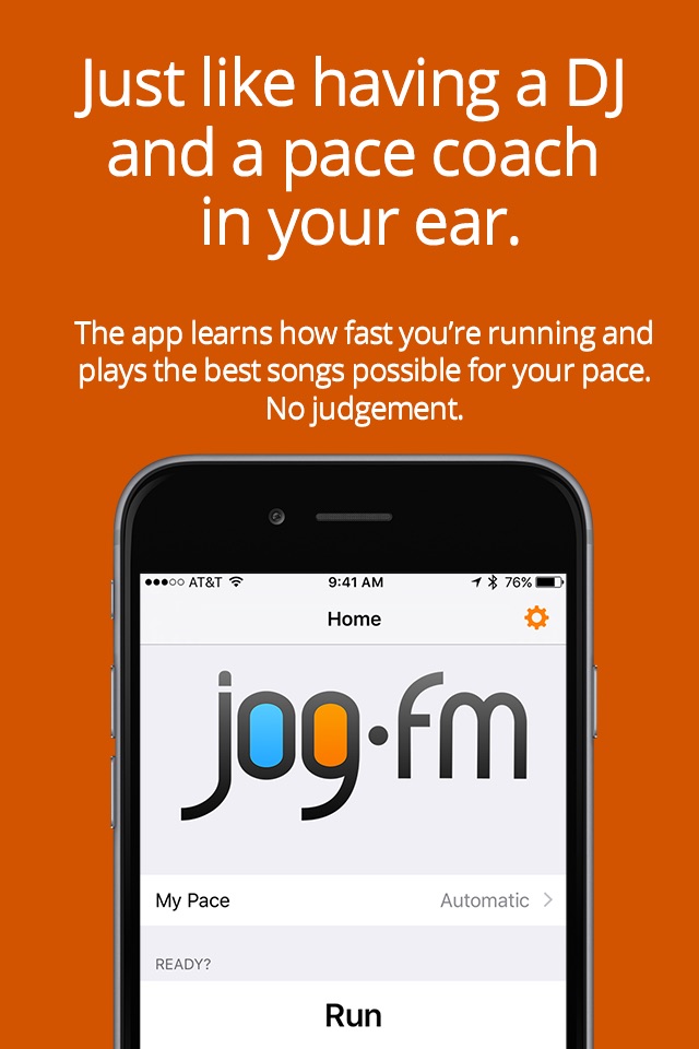 jog.fm - Running music at your pace screenshot 2
