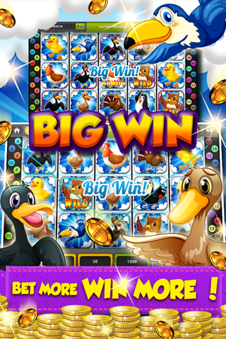 Yo Yo Honey Birds Slots - 777 Las Vegas Style Slot Machine screenshot 2