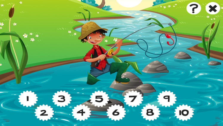 A Fishing Game for Children: Learn with Fish puzzles, games and riddles