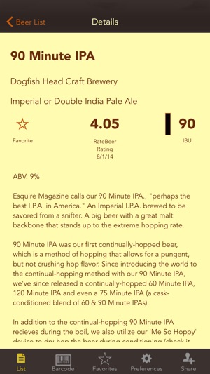 Picky Pint Free - Beer List Photo into Ratings, Scores and R(圖3)-速報App