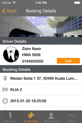 CAB2klia screenshot 4